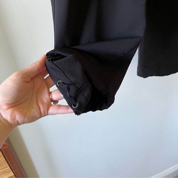 Athleta Midtown Wide Leg Trousers Pants Black 4 - Picture 6 of 9